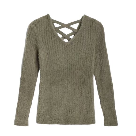 *SOLD* NWOT! Love Ellie Mia Eyelash Sweater - Size Large - Picture 4 of 8